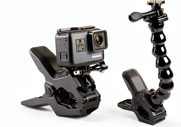 Suptig Gooseneck Camera Mount Aluminum Clamp-2
