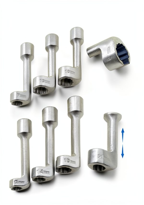 DPTOOL Diesel Injector Fuel Line Socket Wrench Set-3