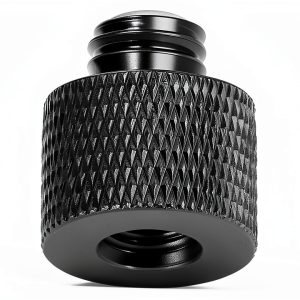 Frgyee Camera Tripod Adapter Black Metal-0