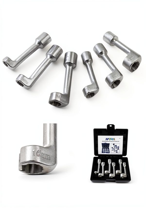DPTOOL Diesel Injector Fuel Line Socket Wrench Set-6