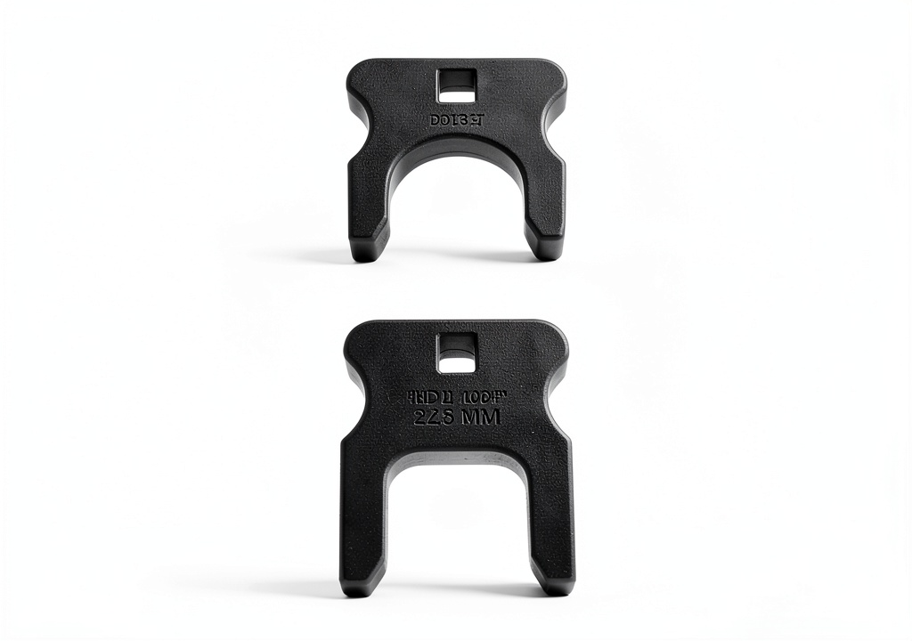 Installing JIANBENKJ Fuel Line Disconnect Tool Set Metal Automotive on a wooden workbench