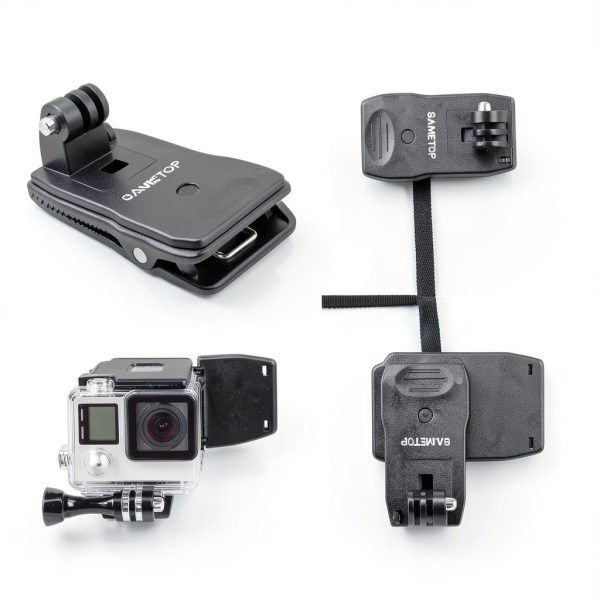 GoPro Backpack Clip Mount Sametop PC ABS Design-4
