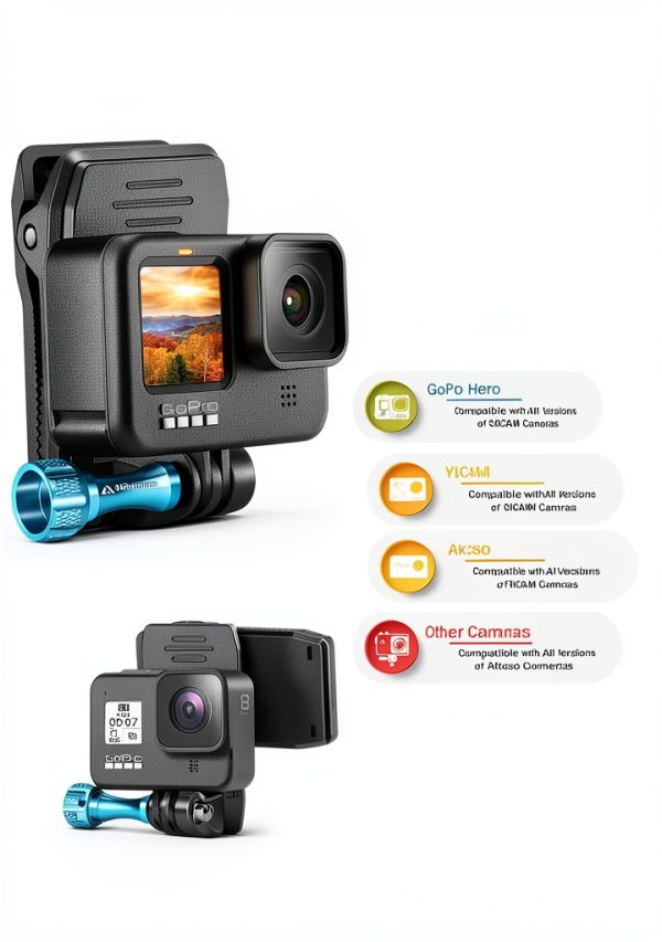 MiPremium GoPro Hero13 Mount ABS Plastic-2