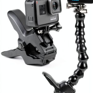Suptig Gooseneck Camera Mount Aluminum Clamp-0