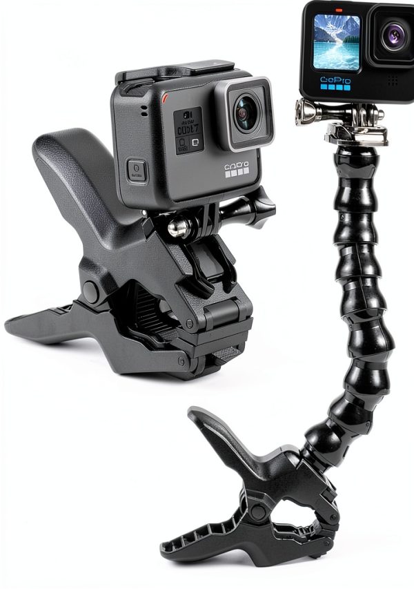Suptig Gooseneck Camera Mount Aluminum Clamp-0