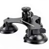 PellKing Car Camera Mount Rotatable Black Kit-2