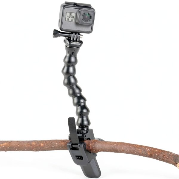 Suptig Gooseneck Camera Mount Aluminum Clamp-3