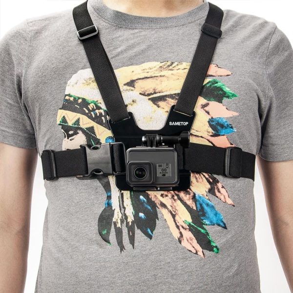 Chest Mount Sametop Adjustable Camera Harness-2