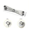 vvag Fuel Line Disconnect Tool Set Silver Zinc Alloy-1