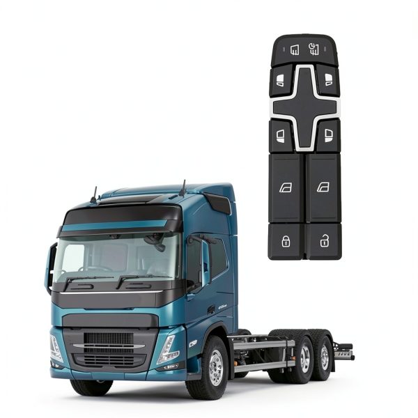 Volvo Power Window Relay Black HFETDP Replacement-0