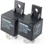 12V SPDT Mini ISO Relay Kwaich 40A Silver Alloy Plug‑In Relay-0