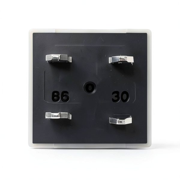 Kwaich 12V DC Micro Relay Plug‑In 4‑Pin Blade Silver Contacts-2