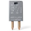 Kwaich 12V DC Micro Relay Plug‑In 4‑Pin Blade Silver Contacts-3