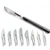 Stainless Steel Scalpel Handle #4 HAISENGO – Non Slip Fits 20-25-5