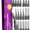 MyMed Disposable Mini #10 Scalpel Sharp Carbon Steel Blade Pack of 25-0