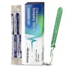 Disposable Surgical Scalpel Knife #10 FifthPulse Sterile Curved Blades-5