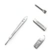 Stainless Steel Scalpel Handle #4 HAISENGO – Non Slip Fits 20-25-3