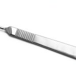 Scalpel Blades Cynamed 100 #10 Pack with #3 Stainless Steel Handle-0