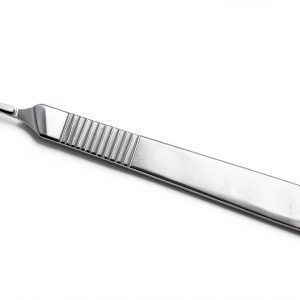 Scalpel Blades Cynamed 100 #10 Pack with #3 Stainless Steel Handle-0