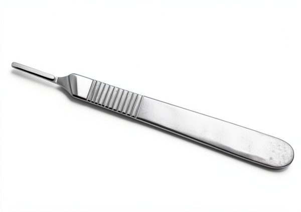 Scalpel Blades Cynamed 100 #10 Pack with #3 Stainless Steel Handle-0