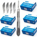 Scalpel Blades #22 AAProTools 500 Pack with Blue Handle-0