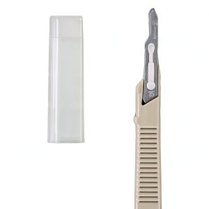 Dynarex Disposable Scalpel #15 Box of 10 – Stainless Steel Lab Knife-0