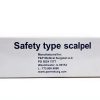 Disposable Safety Scalpels P&P Medical Sterile Blade Size 15-5