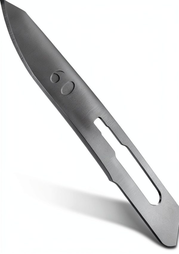 Cynamed Stainless Steel #60 Scalpel Blades Box of 100 Disposable-0