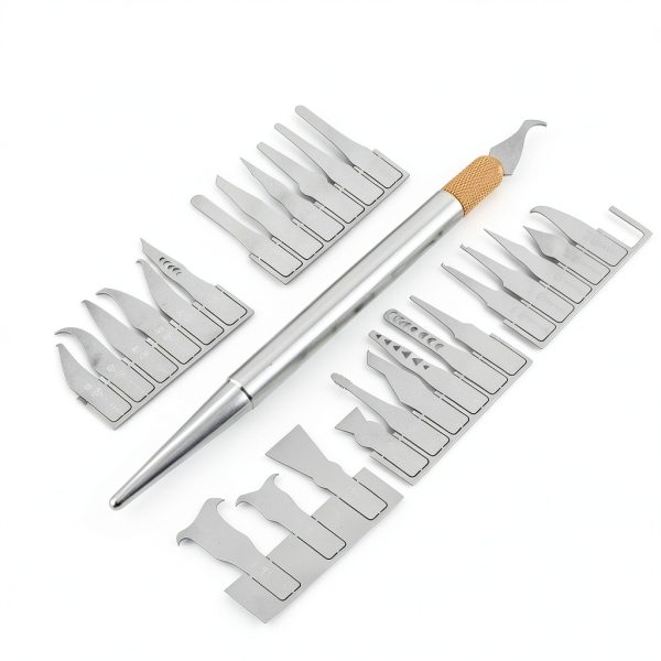 BGA Chip Repair Blade Set Walfront 27‑Blade Alloy Steel Tool for CPU-2
