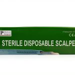 Disposable Scalpels P&P Medical Size 15 Plastic Handle – Pack of 10-0