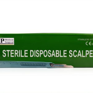 Disposable Scalpels P&P Medical Size 15 Plastic Handle – Pack of 10-0