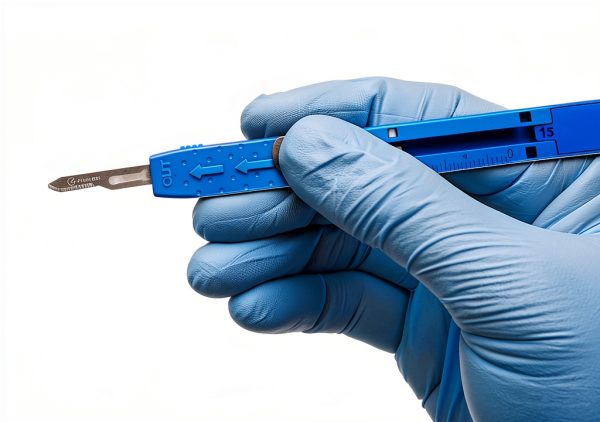 Dynarex Medi-Cut Disposable Scalpel #15 Safety Scalpel Box of 10-4