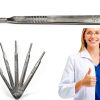Stainless Steel Scalpel Handle #4 HAISENGO – Non Slip Fits 20-25-4