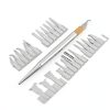 BGA Chip Repair Blade Set Walfront 27‑Blade Alloy Steel Tool for CPU-0