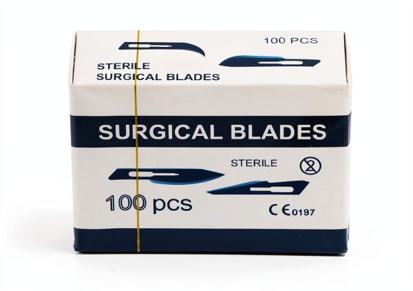 Scalpel Blades Cynamed 100 #10 Pack with #3 Stainless Steel Handle-4