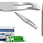 Scalpel Blades Set Cynamed Lab Knives #11 #22 with Handles 3 4-0