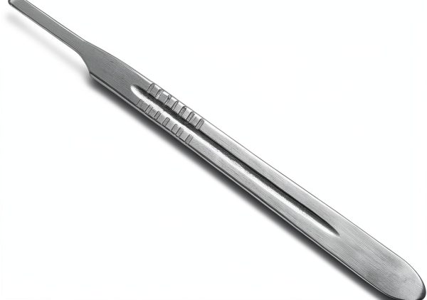 Stainless Steel Scalpel Handle #4 HAISENGO – Non Slip Fits 20-25-2