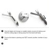 Surgical Blades 10 Pack of 15 with Steel Handle – MyMed Surgical Tool-4