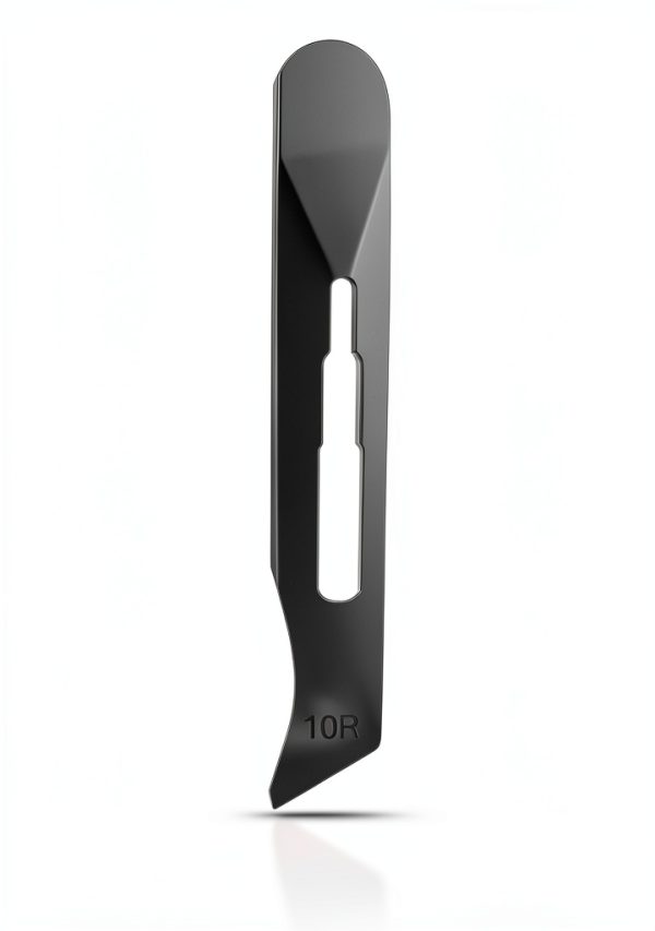 Disposable Scalpels 10R MedHelp High Carbon Steel Blade Pack of 10-1