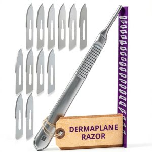 Surgical Blades 10 Pack of 15 with Steel Handle – MyMed Surgical Tool-0