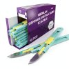 Retractable Disposable Scalpel 10R Disposable Dermaplaning Blades 10R with Plastic Handle, Dermablade Blades. Individually Wrapped 10R Blade - Box of 10-6