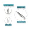 Surgical Sterile Blades 100pcs #25 Carbon Steel with Handle High Tech-2