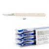 JMU #10 Disposable Sterile Scalpels with Plastic Handle – Pack of 10-3