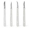 JMU #10 Disposable Sterile Scalpels with Plastic Handle – Pack of 10-5